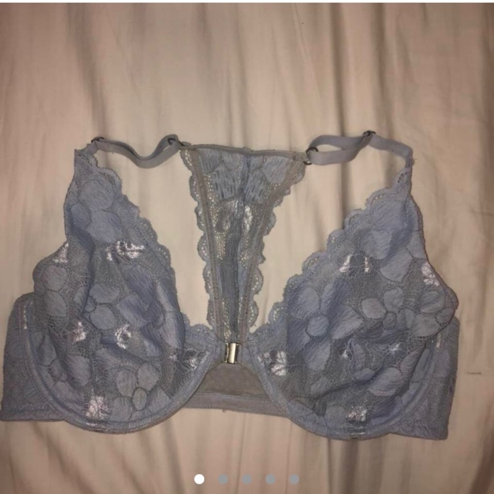 Unlined Lace Racerback Bra